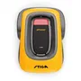 STIGA A 300 - Tondeuse robot sans fil pour jardin jusqu'à 450 m², navigation AGS, gestion par application STIGA.Go, 2 zones