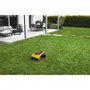 STIGA A 300 - Tondeuse robot sans fil pour jardin jusqu'à 450 m², navigation AGS, gestion par application STIGA.Go, 2 zones