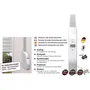 Superrollo Enrouleur de sangle électrique GW245 15 mm blanc câble 1,5 m