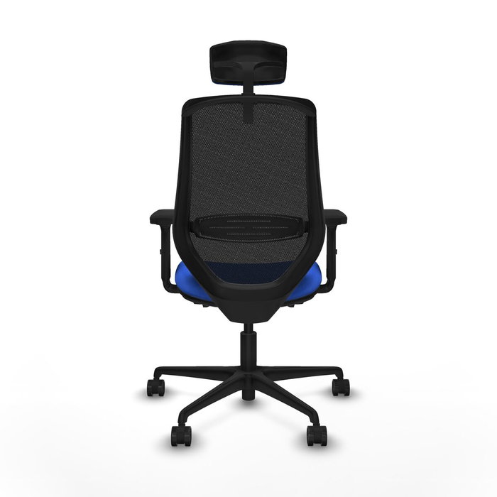 Chaise de Bureau avec Appui-tête Mardos traslack bali Piqueras y Crespo D036N2H Bleu