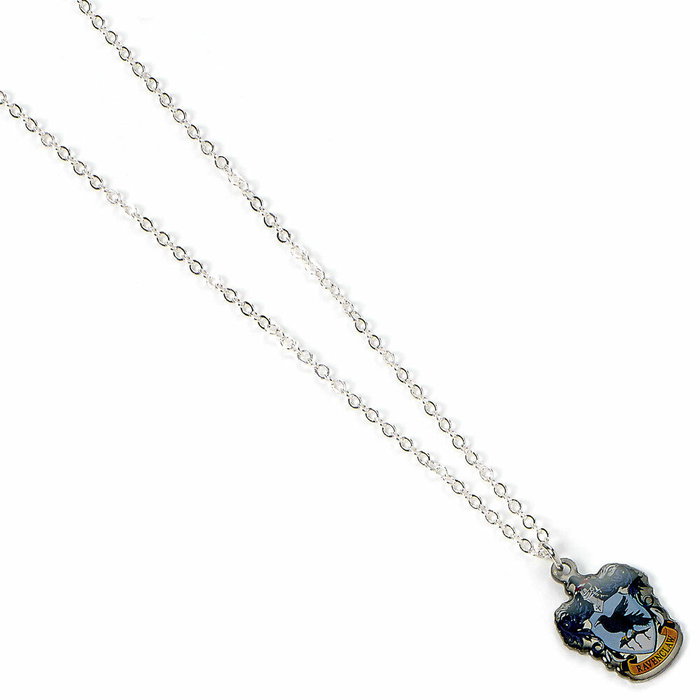 THE CARAT SHOP - Collier Pendentif Harry Potter Serdaigle (Ravenclaw) en alliage zinc argenté - Pendant 20x25 mm, Chaîne 40 cm + 5 cm d'extension THE CARAT SHOP - Collier Pendentif Harry Potter Serdaigle (Ravenclaw) en alliage zinc argenté - Pendant 20x25 mm, Chaîne 40 cm + 5 cm d'extension