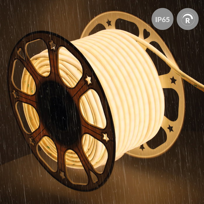 GSC Evolution Rouleau 50M Tira LED 12W/M 4000-4500K IP65 230V réglable