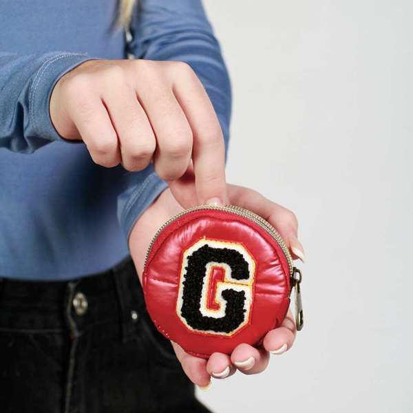 Karactermania HARRY POTTER Mon Cookie Padding G Porte-monnaie à compartiment unique rond avec fermeture éclair - Nylon et polyester - Rouge - Dimensions 9x9x2 cm Karactermania HARRY POTTER Mon Cookie Padding G Porte-monnaie à compartiment unique rond avec fermeture éclair - Nylon et polyester - Rouge - Dimensions 9x9x2 cm