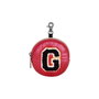 Karactermania HARRY POTTER Mon Cookie Padding G Porte-monnaie à compartiment unique rond avec fermeture éclair - Nylon et polyester - Rouge - Dimensions 9x9x2 cm