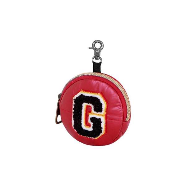 Karactermania HARRY POTTER Mon Cookie Padding G Porte-monnaie à compartiment unique rond avec fermeture éclair - Nylon et polyester - Rouge - Dimensions 9x9x2 cm Karactermania HARRY POTTER Mon Cookie Padding G Porte-monnaie à compartiment unique rond avec fermeture éclair - Nylon et polyester - Rouge - Dimensions 9x9x2 cm