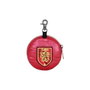 Karactermania HARRY POTTER Mon Cookie Padding G Porte-monnaie à compartiment unique rond avec fermeture éclair - Nylon et polyester - Rouge - Dimensions 9x9x2 cm