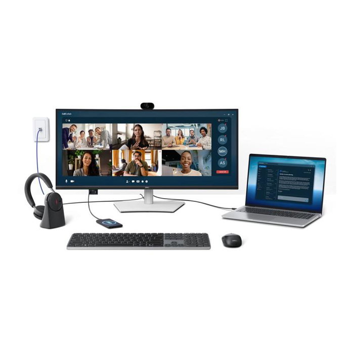 Dell P3426WEV Moniteur Ultra-panoramique Incurvé 34 pouces USB-C Hub Webcam
