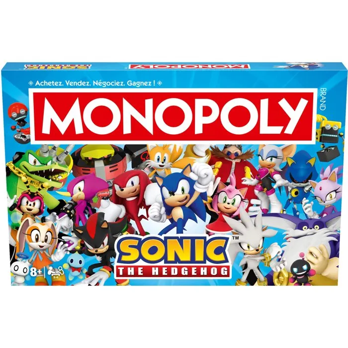 Winning Moves Monopoly Modern Sonic Winning Moves Monopoly Modern Sonic