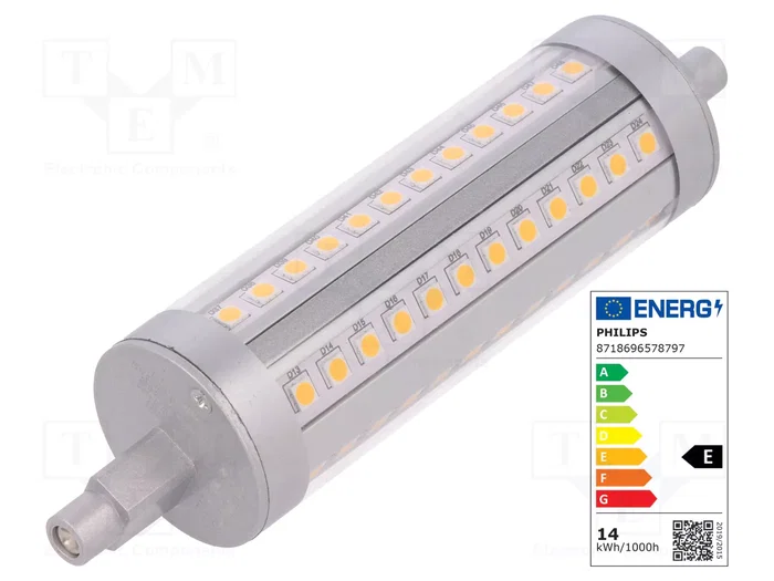 PHILIPS Lampe LED R7S blanc 14W 1600lm PHILIPS Lampe LED R7S blanc 14W 1600lm