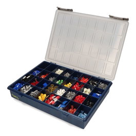 Assortiment de 3 800 embouts de câblage isolés