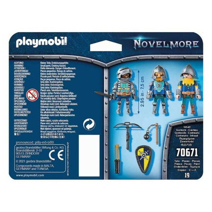 Ensemble de Figurines Novelmore Knights Playmobil 70671 (19 pcs)