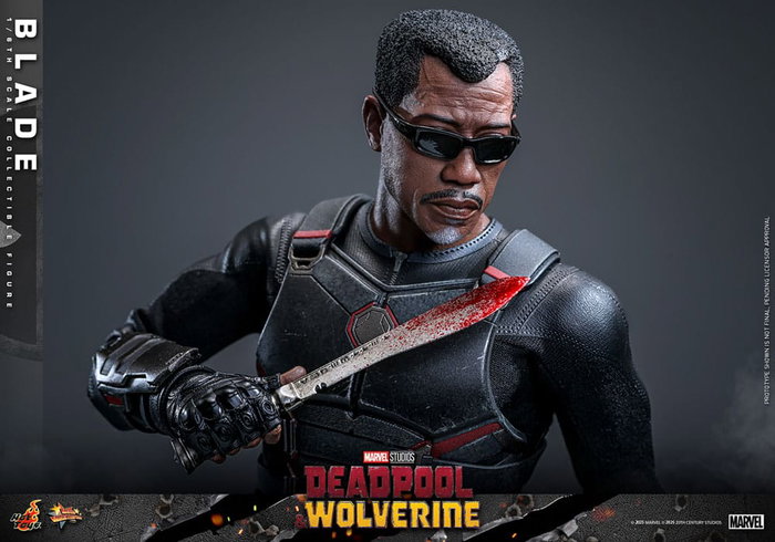Hot Toys Deadpool & Wolverine Movie Masterpiece 1/6 Blade 30 cm