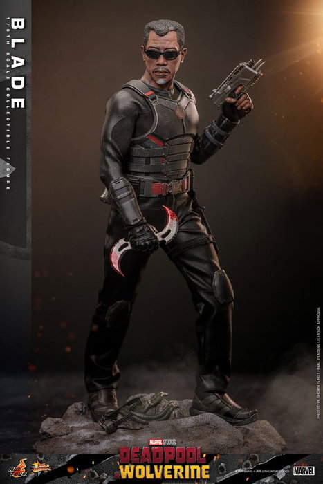 Hot Toys Deadpool & Wolverine Movie Masterpiece 1/6 Blade 30 cm