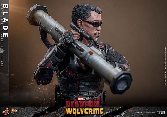 Hot Toys Deadpool & Wolverine Movie Masterpiece 1/6 Blade 30 cm