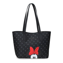 JOUMMA BAGS - Sac tote Bowlogue Minnie Disney en PU - Dimensions: 31 x 25,5 x 11,5 cm