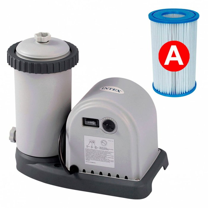 Piscine Démontable Intex Prism Frame 610 x 122 x 305 cm 610 x 305 x 122 cm 18.202 l Gris Ovale