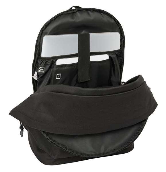 Safta Mochila doble Sac à dos double pour ordinateur portable 15.6 pouces avec port USB de charge, couleur noir, dimensions 31x44x18 cm, Teen Safta Mochila doble Sac à dos double pour ordinateur portable 15.6 pouces avec port USB de charge, couleur noir, dimensions 31x44x18 cm, Teen