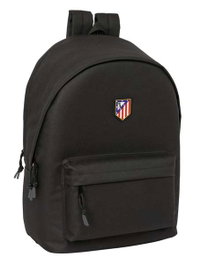 Safta Mochila doble Sac à dos double pour ordinateur portable 15.6 pouces avec port USB de charge, couleur noir, dimensions 31x44x18 cm, Teen