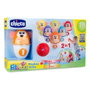 Chicco - Jeu de Bowling Animaux avec Boule - Jouet d'éveil en PVC - Dimensions 11x15x9 cm - Recommandé de 18 mois à 5 ans