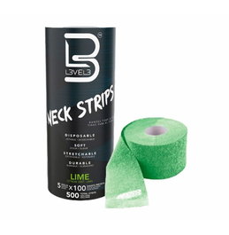 L3Vel3 Papier de cou vert pré-découpé, Pack de 5 x 100 unités