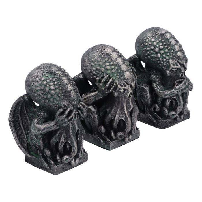 Cthulhu figurine Three Wise Cthulhu 7 cm