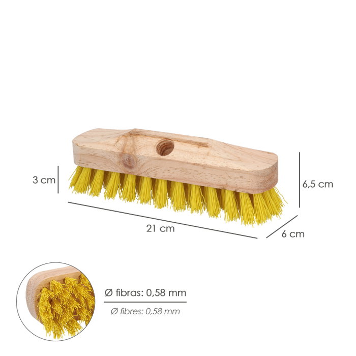 WOLFPACK LINEA PROFESIONAL Brosse à racines sans manche 5x10