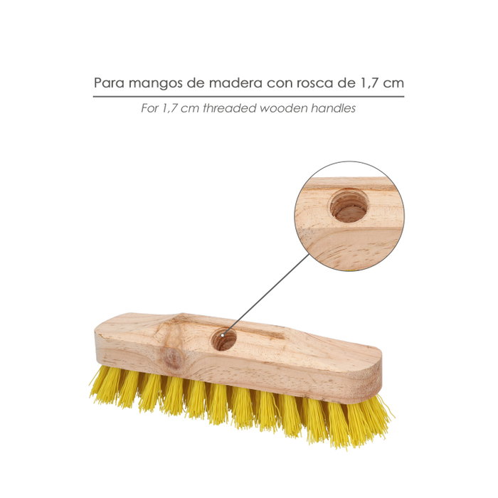 WOLFPACK LINEA PROFESIONAL Brosse à racines sans manche 5x10
