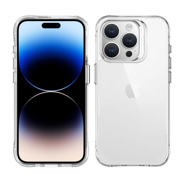 Muvit for Change Coque Shockproof Transparente pour iPhone 15 Pro Max