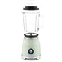 Sweiss Blender Vintage MXV7 - Bol 1,5 L - 1000 W - 2 Vitesses + Mode Pulse - Vert - 6 Lames Robustes Amovibles - Mixeur Puissant