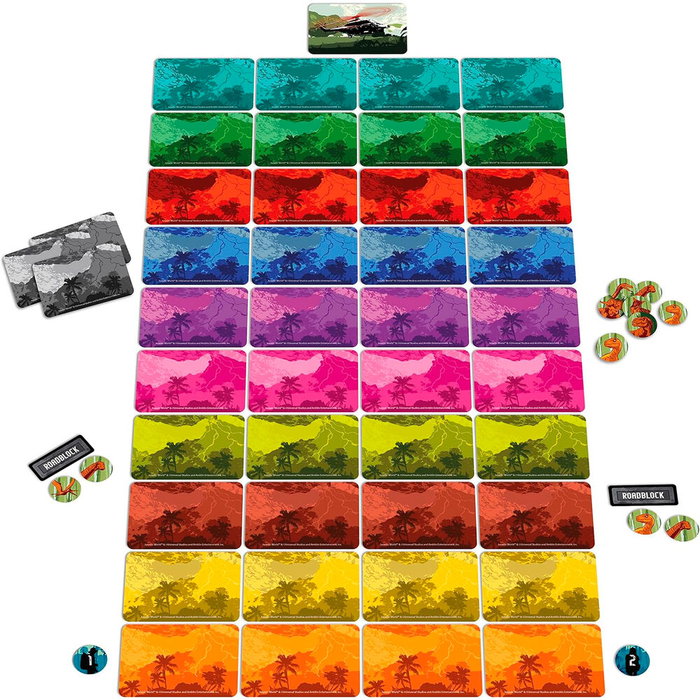 SHUFFLE Jeu de société Jurassic World - Jeu de plateau avec dinosaures, à partir de 6 ans, 2 à 4 joueurs, durée 15 min