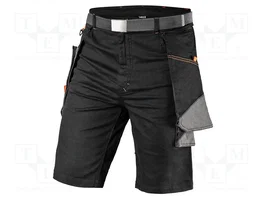 NEO TOOLS Short de protection noir Slim M