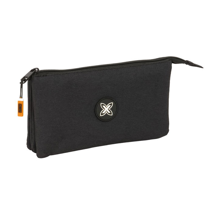 Trousse Fourre-Tout Triple Munich Lagoon Noir 22 x 12 x 3 cm Trousse Fourre-Tout Triple Munich Lagoon Noir 22 x 12 x 3 cm