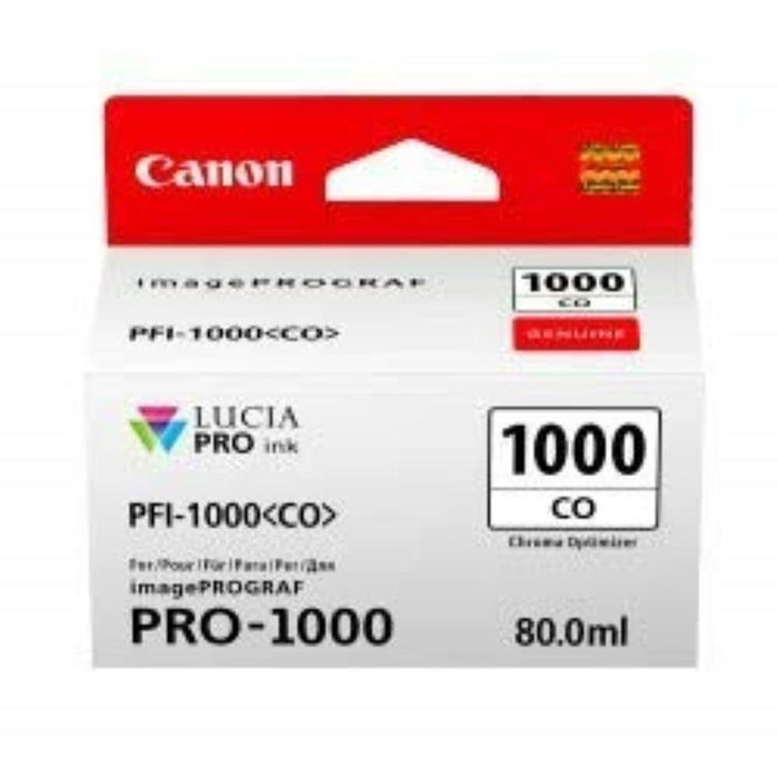 Canon PFI-1000 0556C001 - Cartouche d'encre transparente - Compatible imprimantes à sublimation