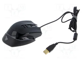 SAVIO VALIANT Souris Gaming Optique Noir et Rouge