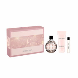Jimmy Choo Coffret Eau de Parfum Chyprée Fruitée 100ml + Lait Corps 100ml + EDP 7,5ml