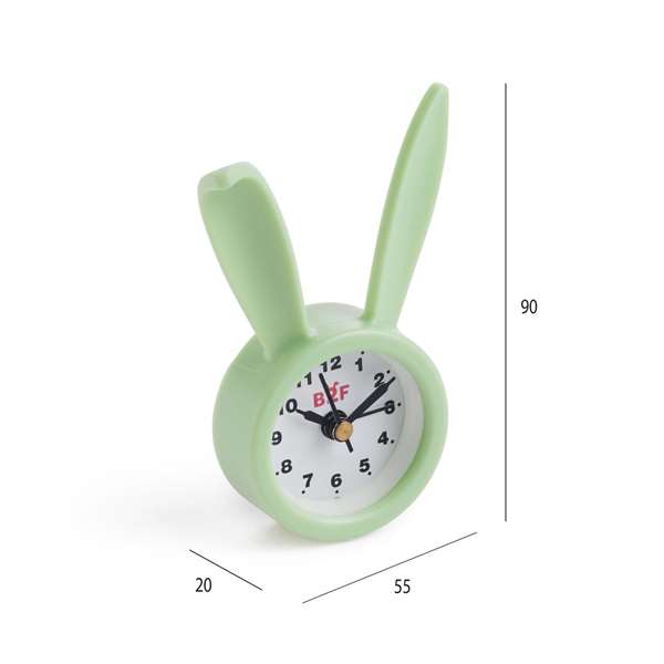 Apli Réveil Lapin Vert B2F