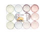 Kinvara Lot de 150 Moules en Papier à Pois 9 cm Assortis (Set de 48)