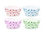 Kinvara Lot de 150 Moules en Papier à Pois 9 cm Assortis (Set de 48)