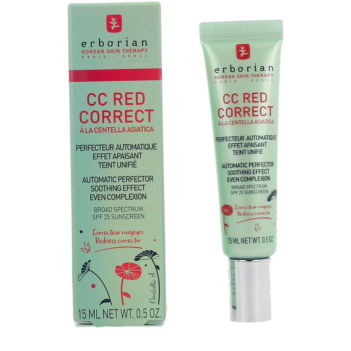 Erborian CC Red Correct Clair SPF 25 15 ml Erborian CC Red Correct Clair SPF 25 15 ml