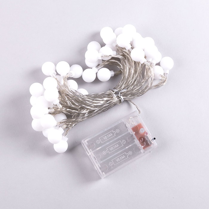 Guirlande LED d'intérieur 6m Blanc chaud