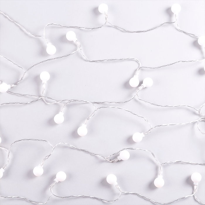 Guirlande LED d'intérieur 6m Blanc chaud