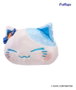 Furyu Nemuneko Cat Big Plush Bleu 35 cm