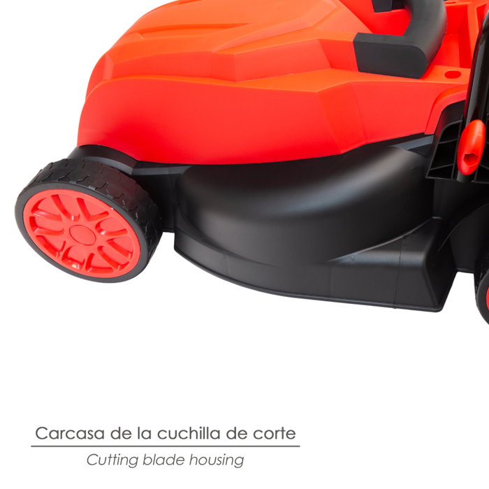 WOLFPACK LINEA PROFESIONAL Cortacéspedes Électrique 1000 W