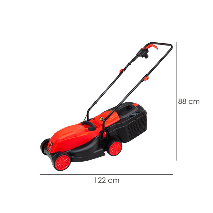 WOLFPACK LINEA PROFESIONAL Cortacéspedes Électrique 1000 W