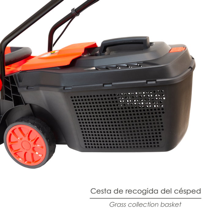 WOLFPACK LINEA PROFESIONAL Cortacéspedes Électrique 1000 W