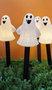 My Other Me Baliza fantasma - Balise fantôme décorative lumineuse (8 x 39 cm) fonctionne avec piles AA, boîtage multilingue