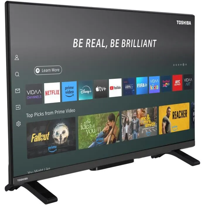Toshiba 32WV2563DG Téléviseur LED 32" (80 cm) HD Smart TV Wi-Fi 2xHDMI