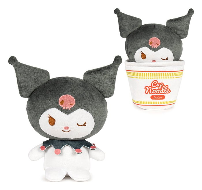 Play by Play Assortiment de peluches Hello Kitty & Friends Cup Noodles 16 cm (24)