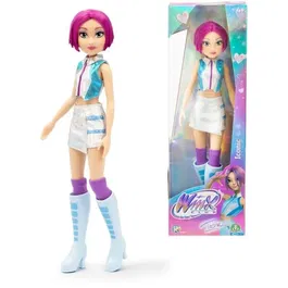 Winx - Poupee Tecna Serie Iconic 26 cm - Des 3 ans - Reference WNX776 - Pour Collection