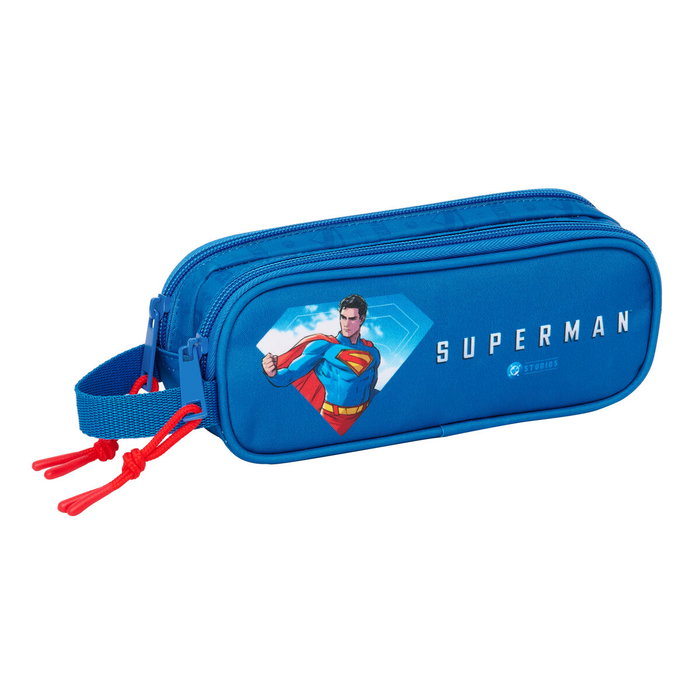 Fourre-tout Superman Bleu 21 x 8 x 6 cm Fourre-tout Superman Bleu 21 x 8 x 6 cm